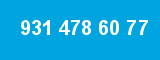 931 478 60 77 931 478 60 77